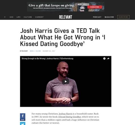 kissed dating goodbye ted talk